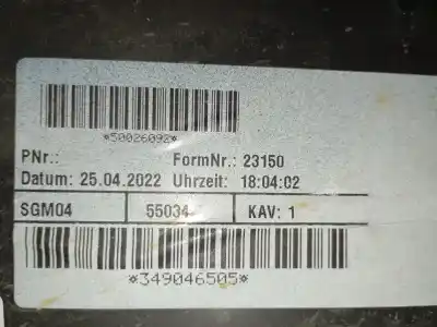 Автозапчастина б/у передній бампер для seat tarraco (kn2) 2.0 tdi посилання на oem iam 5fj807221dgru  