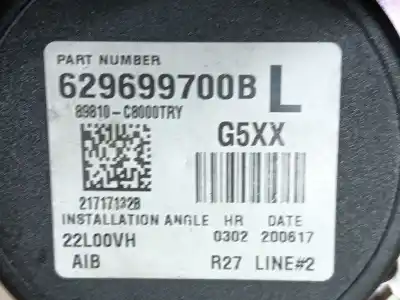 Автозапчастина б/у задній лівий ремін безпеки для hyundai i20 ii (gb, ib) 1.2 посилання на oem iam 89810c8200try  89810c8000