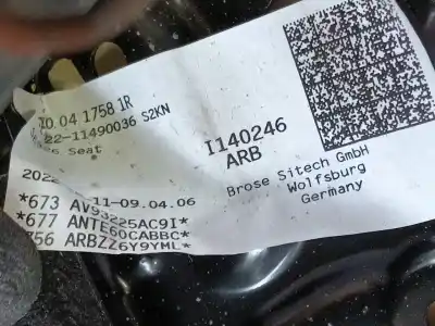Автозапчастина б/у передне праве сиділо для seat tarraco (kn2) 2.0 tdi посилання на oem iam 5fj885406avzf  5qf881106j
