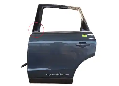 Second-hand car spare part rear left door for audi q5 (8rb) 2.0 tdi quattro oem iam references 8r0833051b