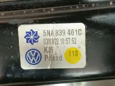Second-hand car spare part rear left window regulator for volkswagen tiguan (ad1, ax1) 2.0 tdi oem iam references 5na839461c  