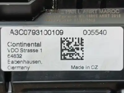 Second-hand car spare part dashboard for seat tarraco (kn2) 2.0 tdi oem iam references 6f0920320b  a3c0793100109