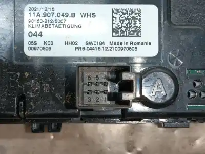 Second-hand car spare part heating / air conditioning control panel for seat tarraco (kn2) 2.0 tdi oem iam references 11a907049bwhs  00970506