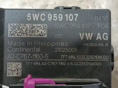 Second-hand car spare part electronic module for seat tarraco (kn2) 2.0 tdi oem iam references 5wc959107  a2c76711605