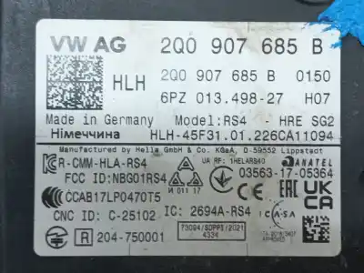 Автозапчасти б/у электронный модуль за seat tarraco (kn2) 2.0 tdi ссылки oem iam 2q0907685b  6pz01349827