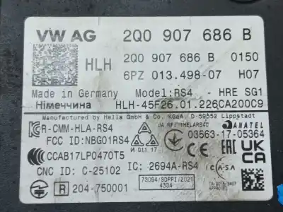 Автозапчасти б/у электронный модуль за seat tarraco (kn2) 2.0 tdi ссылки oem iam 2q0907686b  6pz01349807