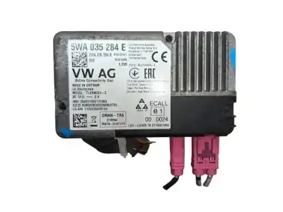 Peça sobressalente para automóvel em segunda mão módulo eletrônico por seat tarraco (kn2) 2.0 tdi referências oem iam 5wa035284g  5wa035284e