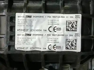 Автозапчастина б/у панель приладів для citroen c3 aircross ii (2r_, 2c_) 1.2 puretech 110 (2rhnzb, 2rhnzw, 2rhnpx, 2rhnpj) посилання на oem iam 16192285zd  545326629