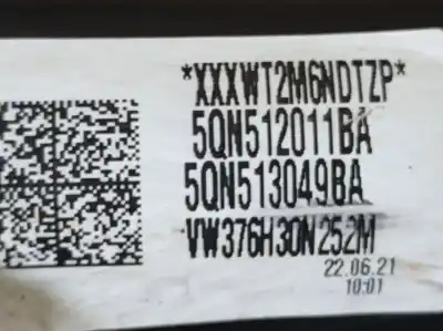 İkinci el araba yedek parçası ARKA SOL AMORTISÖR için SEAT TARRACO (KN2) 2.0 TDI OEM IAM referansları 5QF513049BP  