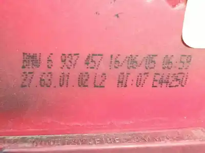 Second-hand car spare part left tailgate light for bmw 3 (e90) 320 d oem iam references 63216937457  69637457