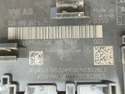 Second-hand car spare part electronic module for seat tarraco (kn2) 2.0 tdi oem iam references 5q0959593l  5q0959593f