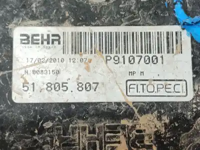 Peça sobressalente para automóvel em segunda mão termoventilador elétrico por citroen nemo monospace 1.4 hdi referências oem iam 1253r3  p9107001