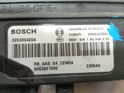 Автозапчасти б/у электронный модуль за citroen c4 picasso i monospace (ud_) 1.6 hdi 110 ссылки oem iam 1606383180  0263004204