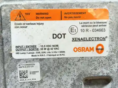 Second-hand car spare part left headlight for land rover range rover evoque (l538) 2.2 d 4x4 oem iam references lr048056  bj3213w030ee