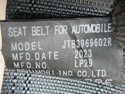 Second-hand car spare part rear right seat belt for mazda 3 fastback (bp) 2.0 skyactiv-g (bp5h, bp6h) oem iam references   jtb3969602r