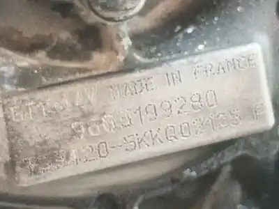 Recambio de automóvil de segunda mano de turbocompresor para citroen c4 picasso i monospace (ud_) 1.6 hdi referencias oem iam 0375j6  9663199280