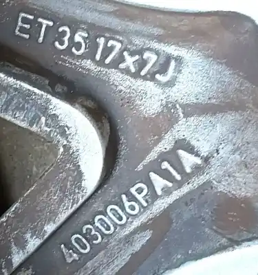 Recambio de automóvil de segunda mano de llanta para nissan juke (f16_) dig-t 117 referencias oem iam 403006pa1a 17x7j et35