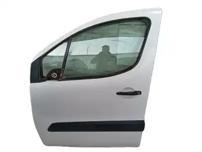 Peça sobressalente para automóvel em segunda mão porta da frente esquerda por peugeot partner tepee 1.6 bluehdi 100 referências oem iam 9002z3