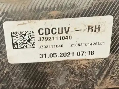 Peça sobressalente para automóvel em segunda mão farol / farolim direito por kia xceed (cd) 1.0 t-gdi referências oem iam 92102j7300  j792111040