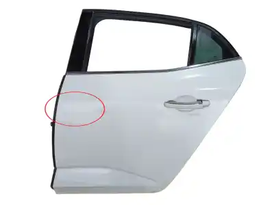 Автозапчасти б/у задняя левая дверь за renault megane iv fastback (b9a/m/n_) 1.3 tce 140 (b9nb) ссылки oem iam 821011161r