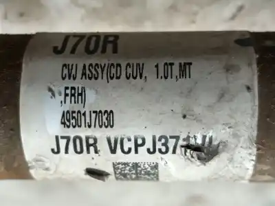 Peça sobressalente para automóvel em segunda mão transmissão dianteira direita por kia xceed (cd) 1.0 t-gdi referências oem iam 49501j7030  