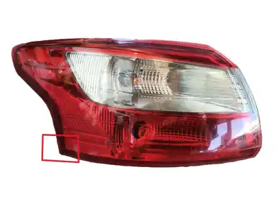 Peça sobressalente para automóvel em segunda mão farolim traseiro esquerdo por ford focus iii 1.6 ti referências oem iam 1863056