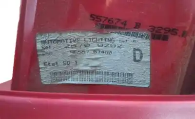 Автозапчастина б/у правий ліхтар для peugeot 307 (3a/c) 1.6 hdi посилання на oem iam 6351x0  557674b3295