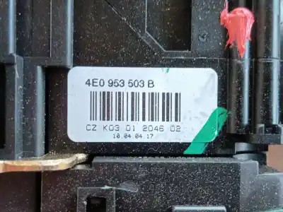Peça sobressalente para automóvel em segunda mão comandos de alavanca por audi a4 b6 (8e2) 1.9 tdi referências oem iam 4e0953503b4pk  8e0953549s