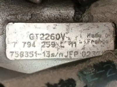 Peça sobressalente para automóvel em segunda mão turbocompresor por bmw 7 (e65, e66, e67) 730 ld referências oem iam 11652414328  7794259l