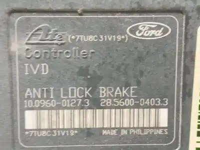 Second-hand car spare part abs for ford focus ii (da_, hcp, dp) 1.6 tdci oem iam references 1692806  10096001273