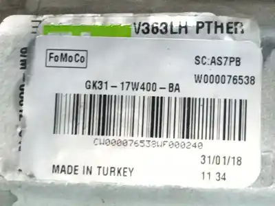 Second-hand car spare part rear windshield wiper motor for ford transit v363 autobús (fad, fbd) 2.0 ecoblue oem iam references 2006236  w000076538