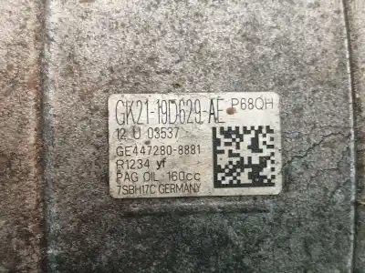 Second-hand car spare part air conditioning compressor for ford transit v363 autobús (fad, fbd) 2.0 ecoblue oem iam references 2783486  gk2119d629ae
