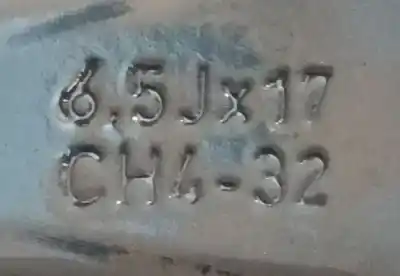 Автозапчастина б/у шина для opel mokka 1.2 (76) посилання на oem iam  6.5jx17 et32