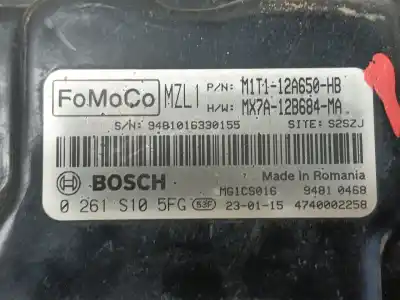 Second-hand car spare part ecu engine control for ford puma (j2k, cf7) 1.0 ecoboost oem iam references 2553521  0261s105fg Second-hand car spare part ecu engine control for ford puma (j2k, cf7) 1.0 ecoboost oem iam references 2553521  0261s105fg