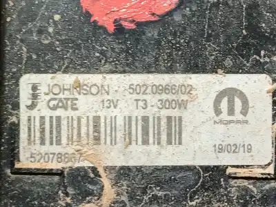 Автозапчасти б/у электрический вентилятор за jeep renegade suv (bu, b1, bv) 1.0 t-gdi ссылки oem iam 68439558aa  502096602