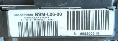Peça sobressalente para automóvel em segunda mão caixa de fusíveis e relés por citroen c4 i (lc_) 1.6 hdi referências oem iam 6500ck  9658539680