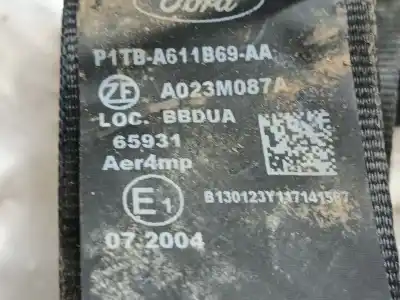 Автозапчасти б/у задний левый ремень безопасности за ford puma (j2k, cf7) 1.0 ecoboost ссылки oem iam 2621501  a23m087a