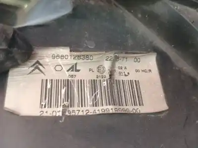 Second-hand car spare part left headlight for citroen c2 (jm_) 1.1 oem iam references 620870  9680128380