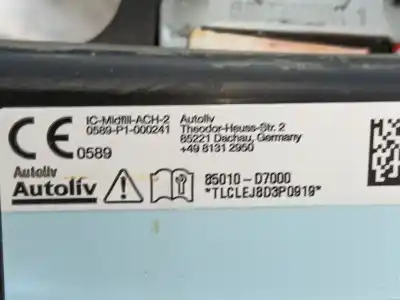 Автозапчасти б/у подушка безопасности передняя левая шторка безопасности за hyundai tucson (tl, tle) 1.6 gdi ссылки oem iam 85010d7000  tlclej8d3p0919