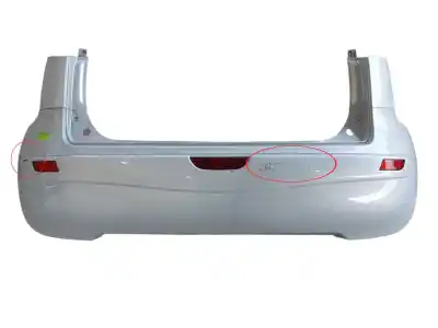 Peça sobressalente para automóvel em segunda mão para choques traseiro por nissan note (e11, ne11) 1.5 dci referências oem iam h50229u3mh