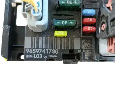 Second-hand car spare part fuse box unit for citroen c2 (jm_) 1.1 oem iam references 6500fh 9659741780 