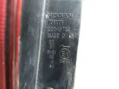 Second-hand car spare part left tailgate light for nissan note (e11, ne11) 1.5 dci oem iam references 265559u000  22016752