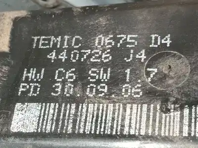 Автозапчасти б/у задний правый стеклорегулятор за renault scénic ii (jm0/1_) 1.5 dci (jm1e, jm16) ссылки oem iam 8201010934  440726j4