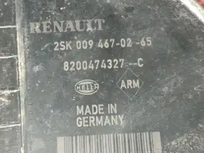 Pezzo di ricambio per auto di seconda mano luci posteriori destra per renault scénic ii (jm0/1_) 1.5 dci (jm1e, jm16) riferimenti oem iam 8200474327  2sk0094670265