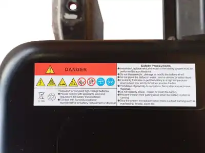 Peça sobressalente para automóvel em segunda mão bateria por dacia spring ev (b6m1) referências oem iam 295102615r  295102615r