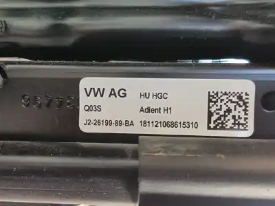 Peça sobressalente para automóvel em segunda mão assento dianteiro direito por volkswagen t-roc (a11, d11) 1.0 tsi referências oem iam 2ga881806amscv  j23661715ba