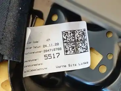 Автозапчастина б/у ліве передне сиділо для seat ateca (kh7, khp) 2.0 tdi посилання на oem iam 575881805ffxel  
