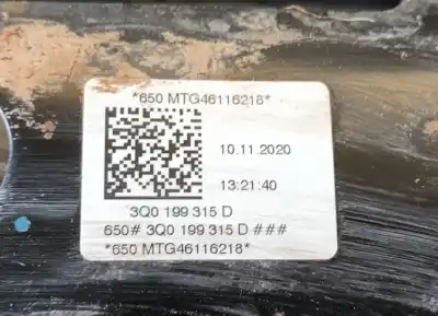 Second-hand car spare part front axle for seat ateca (kh7, khp) 2.0 tdi oem iam references 3q0199315d  5q0199855ab