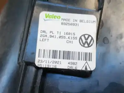 Second-hand car spare part left headlight for volkswagen t-roc (a11, d11) 1.0 tsi oem iam references 2ga941055k15s  89250931