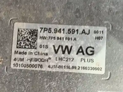 Pezzo di ricambio per auto di seconda mano faro anteriore destro per volkswagen t-roc (a11, d11) 1.0 tsi riferimenti oem iam 2ga941774  2ga941036p